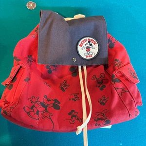 Disney junk food fabric backpack 🎒